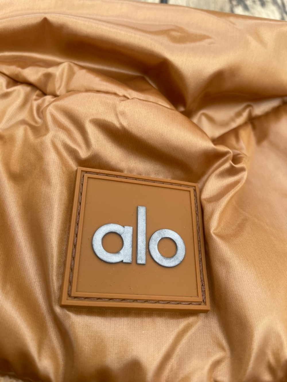 Alo Puffer Bucket Hat - Tan [SAMPLE] - Picture 2 of 3